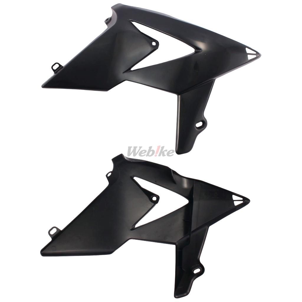 POLISPORT RADIATOR COVERS BLACK | 8418500003