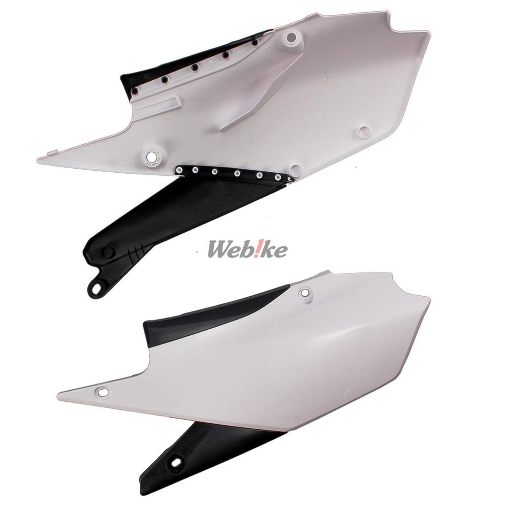 POLISPORT REAR FENDER WITH SIDE PANELS WHITE | 8419900002