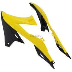 POLISPORT RADIATOR COVERS YELLOW/BLACK | 8421100001