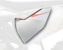 POLISPORT Polisport Airbox Cover for KTM White | 8421500001