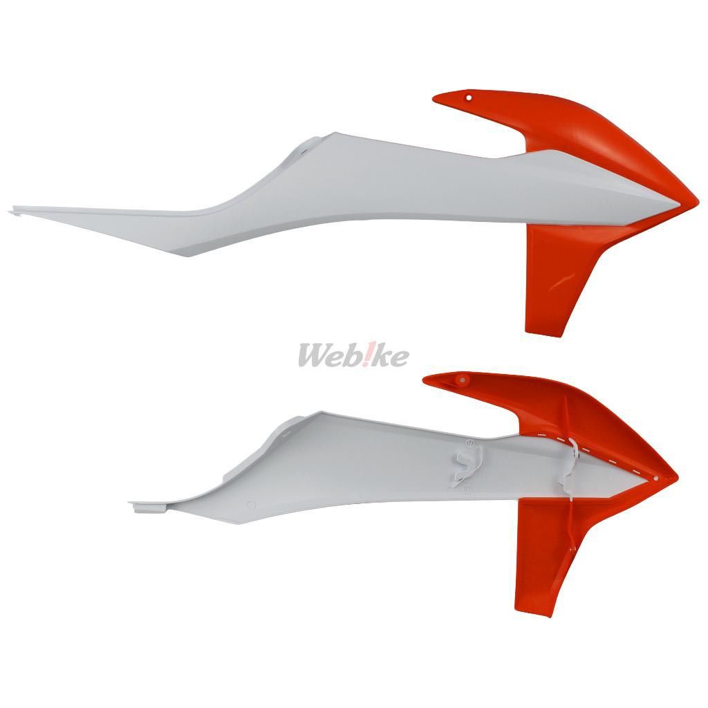 POLISPORT RAD COVR SX/SXF 19- OR/WH | 8422100009