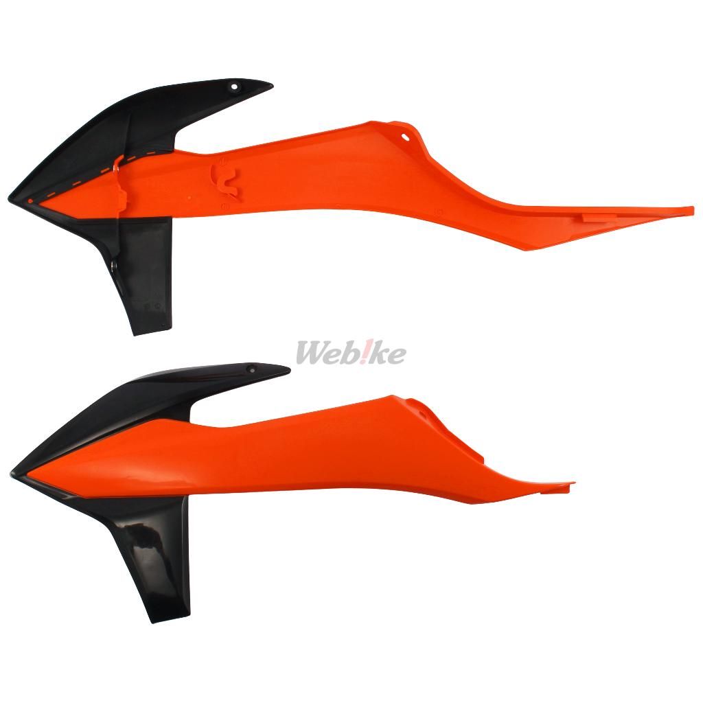 POLISPORT RAD COVERS KTM 19- OR/BK | 8422100011
