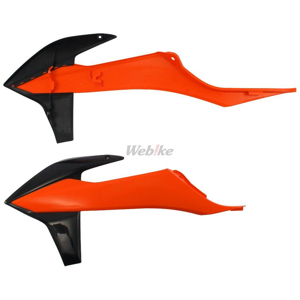 POLISPORT RAD COVERS KTM 19- OR/BK | 8422100011
