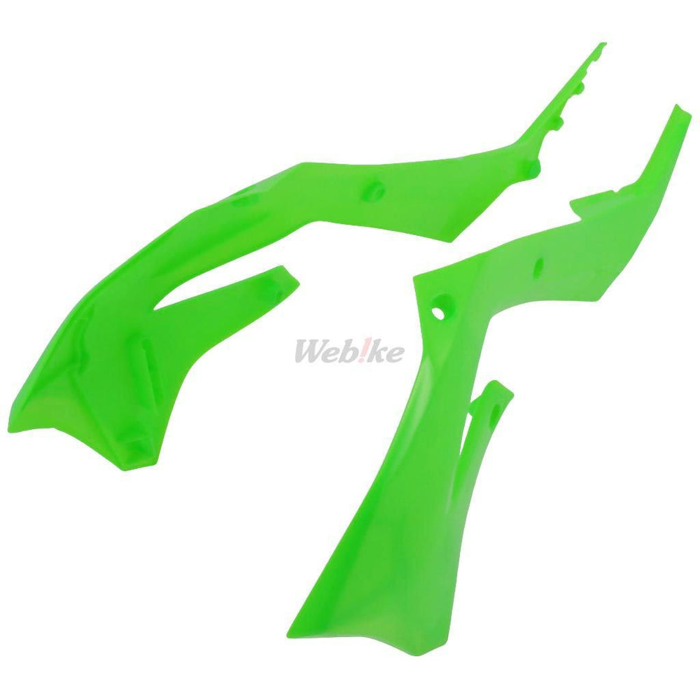 Radiator scoops, GREEN