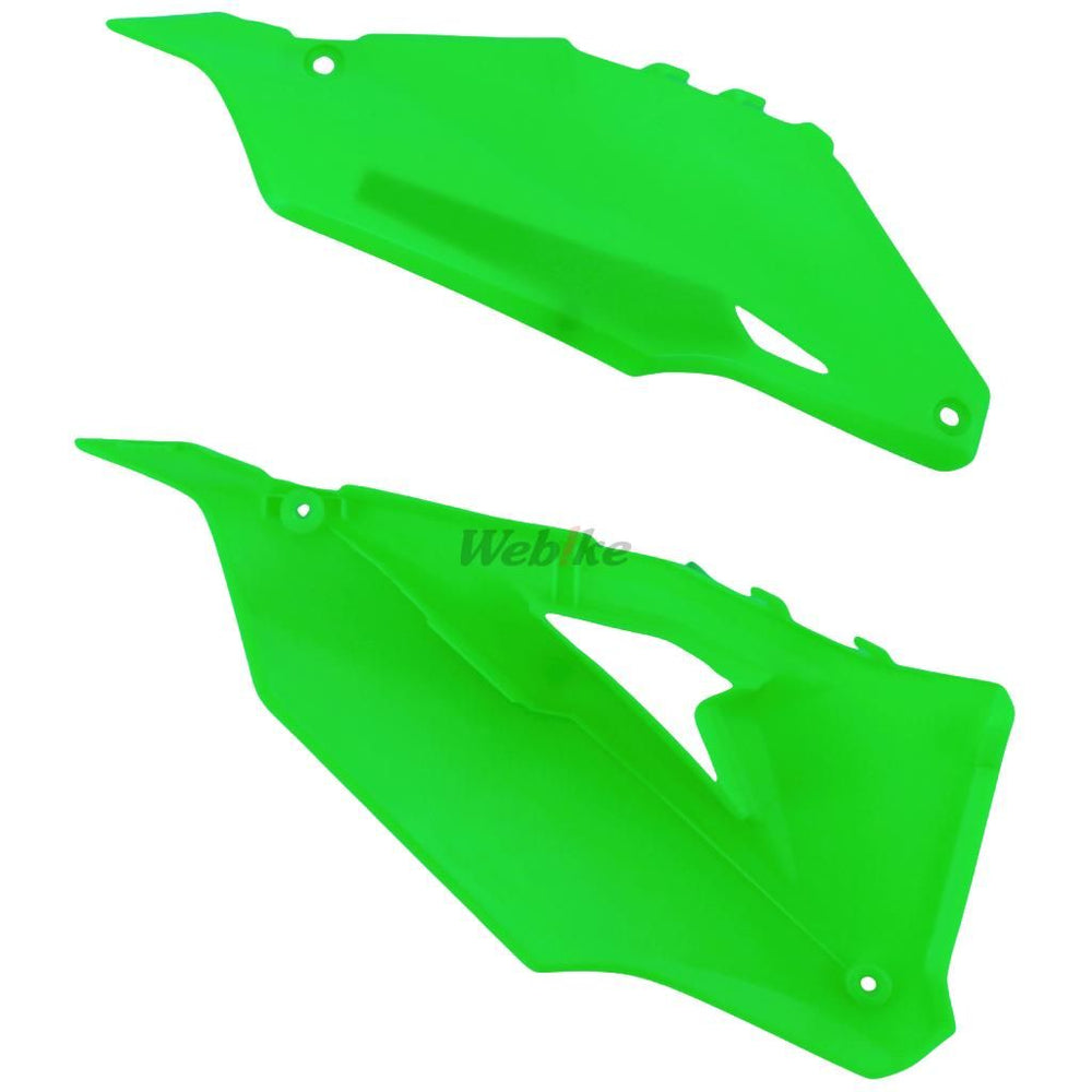 Side panels W/heat protector, GREEN