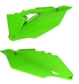 Side panels W/heat protector, GREEN
