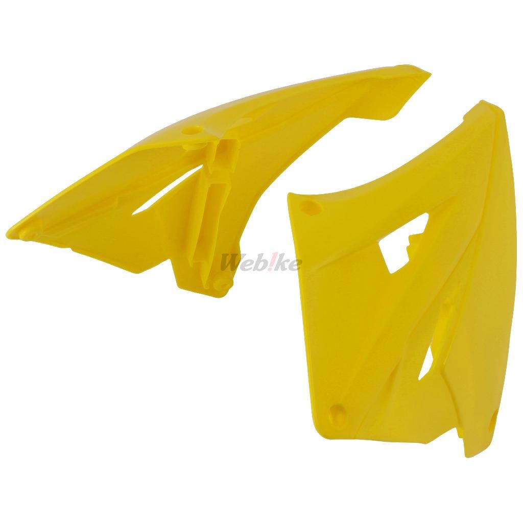 RADIATOR SCOOPS, YELLOW/YELLOW