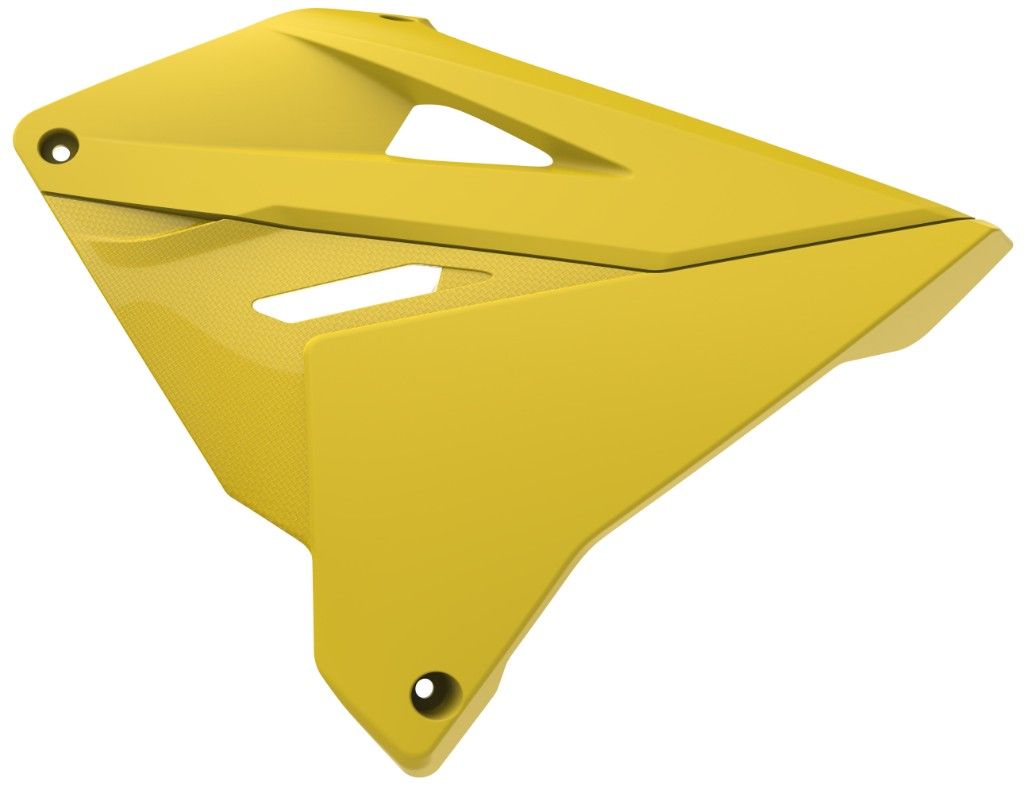 RADIATOR SCOOPS, YELLOW/YELLOW