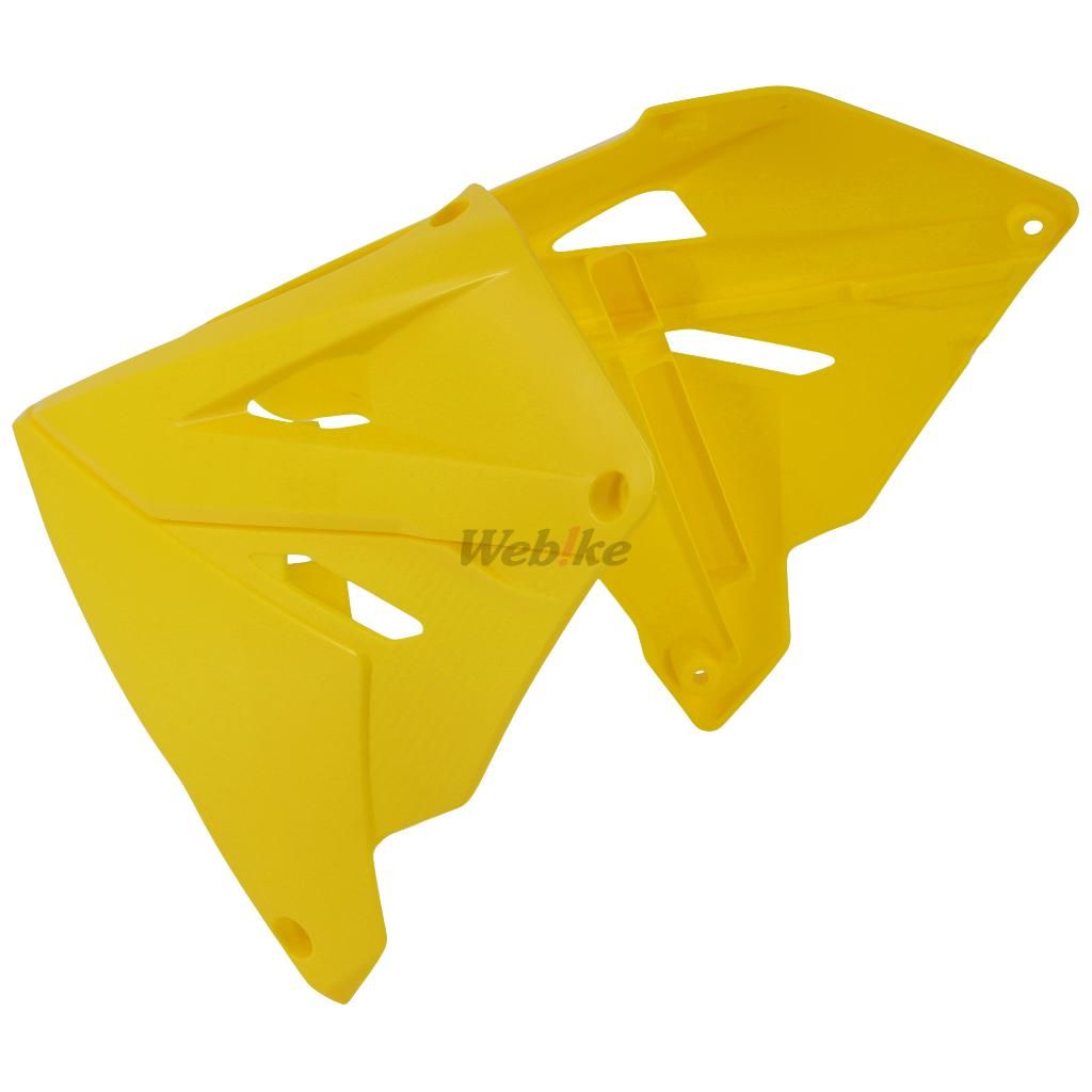RADIATOR SCOOPS, YELLOW/YELLOW