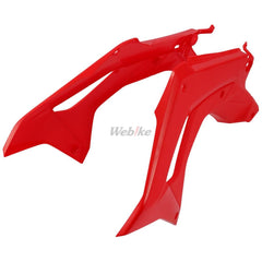 RADIATOR SCOOPS, RED