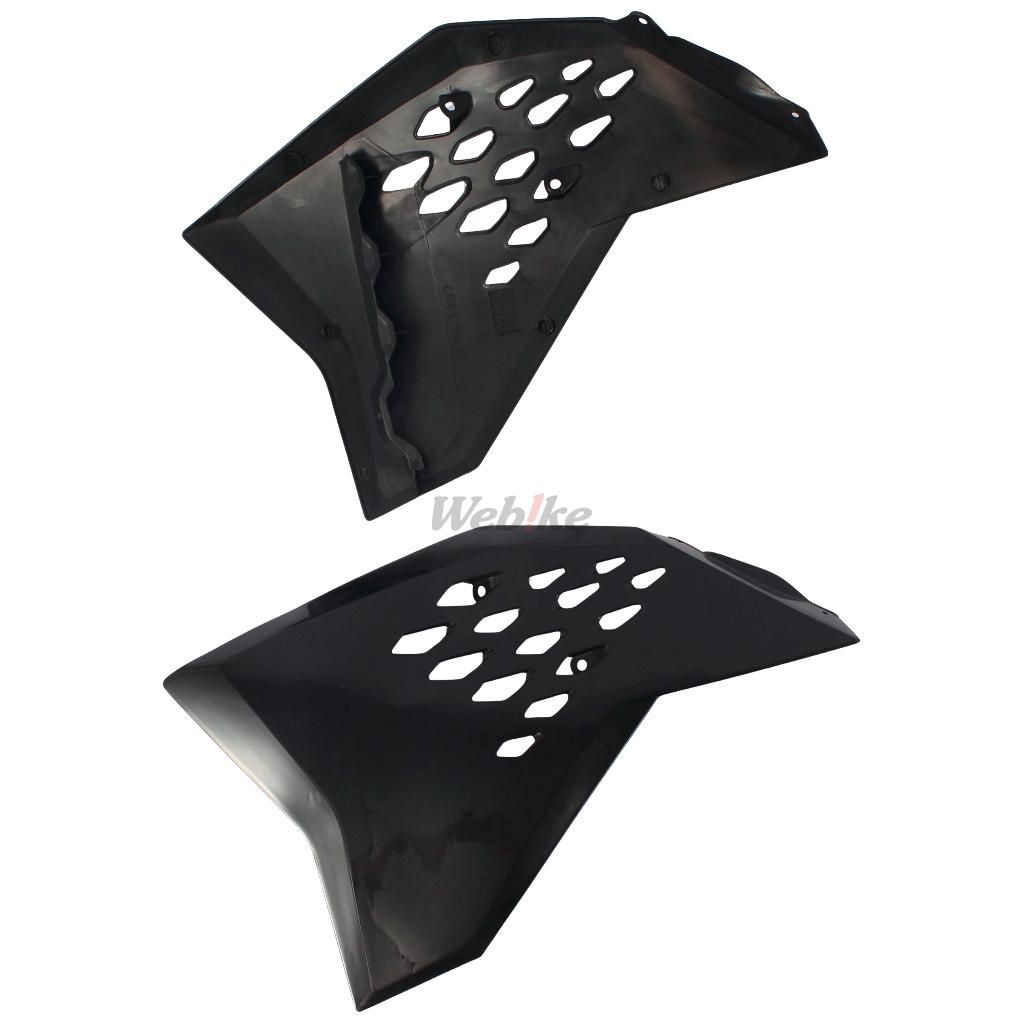 POLISPORT RADIATOR COVERS BLACK | 8428200001