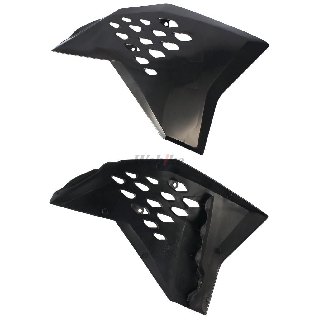 POLISPORT RADIATOR COVERS BLACK | 8428200001