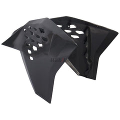 POLISPORT RADIATOR COVERS BLACK | 8428200001