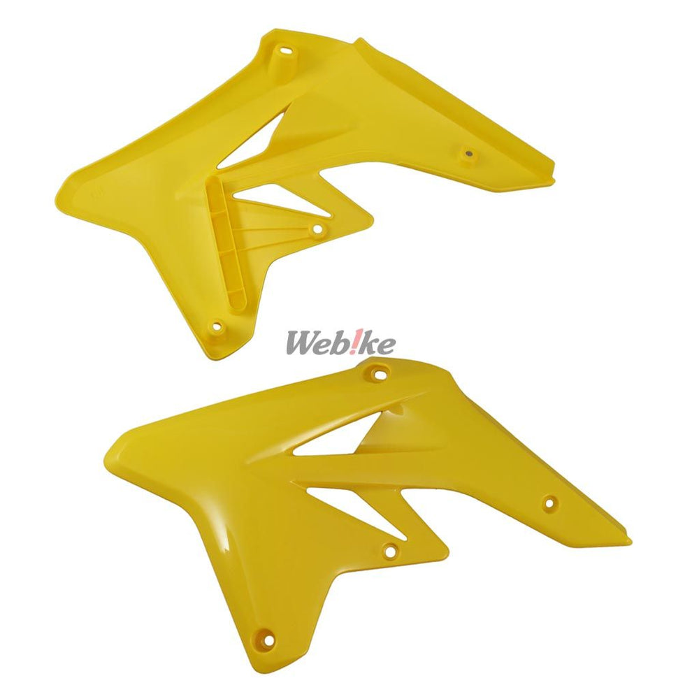 RADIATOR SCOOPS, YELLOW