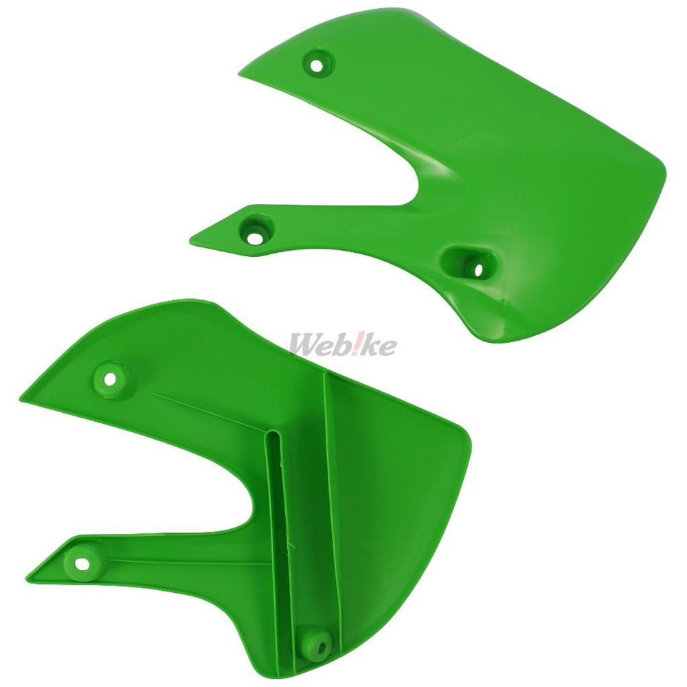 RADIATOR SCOOPS, GREEN