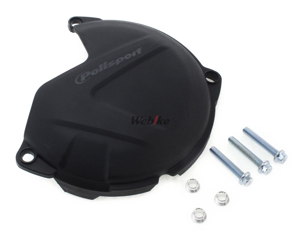 POLISPORT CLUTCHCVR PROT KTM HVA Black | 8447900001