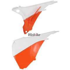 POLISPORT AIRBOX COVER WHITE/ORANGE | 8455200001