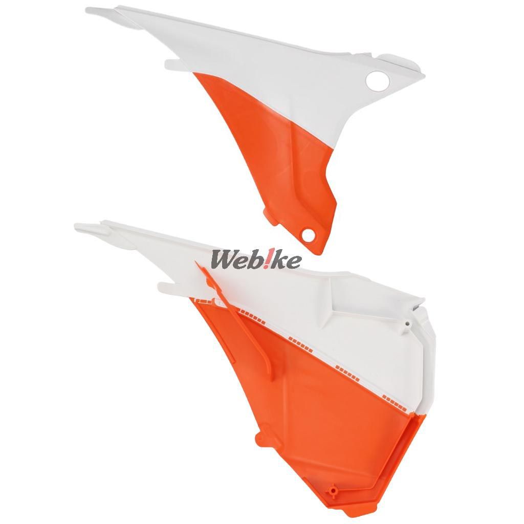 POLISPORT AIRBOX COVER WHITE/ORANGE | 8455200001