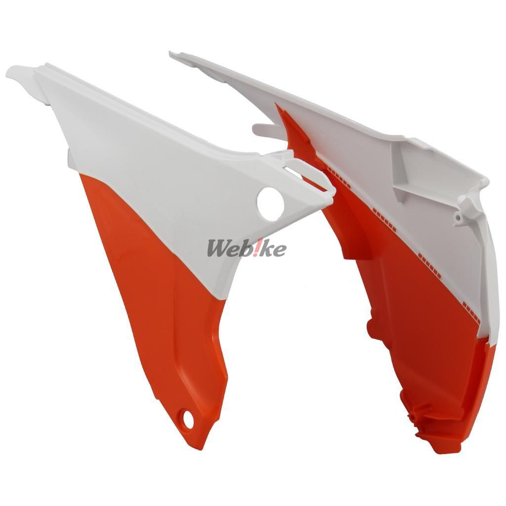 POLISPORT AIRBOX COVER WHITE/ORANGE | 8455200001