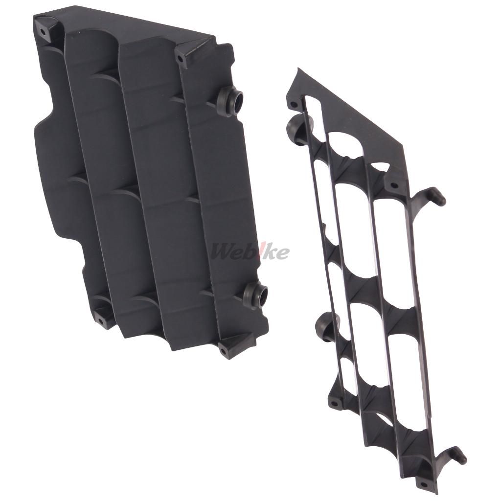 POLISPORT RADIATOR GUARDS BLACK | 8455300001