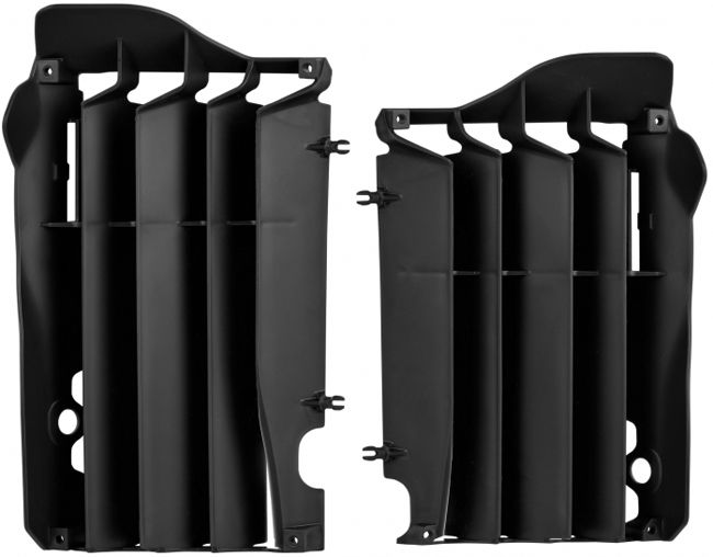 POLISPORT RADIATOR GUARDS BLACK | 8455800001