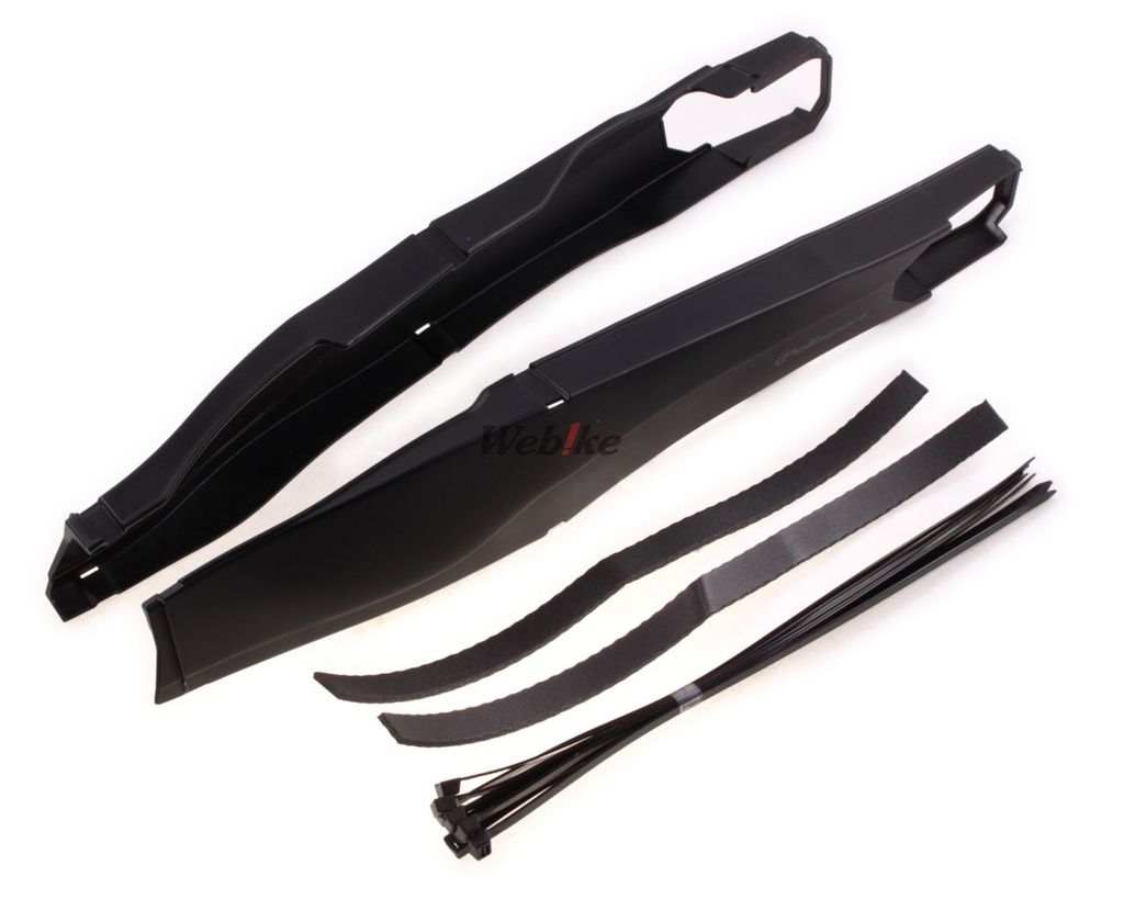 POLISPORT SWINGARM PROTECTORS BLACK | 8456600001
