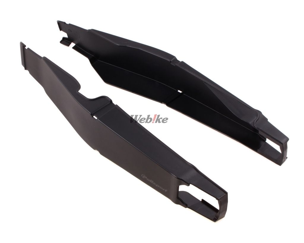 POLISPORT SWINGARM PROTECTORS BLACK | 8456900001