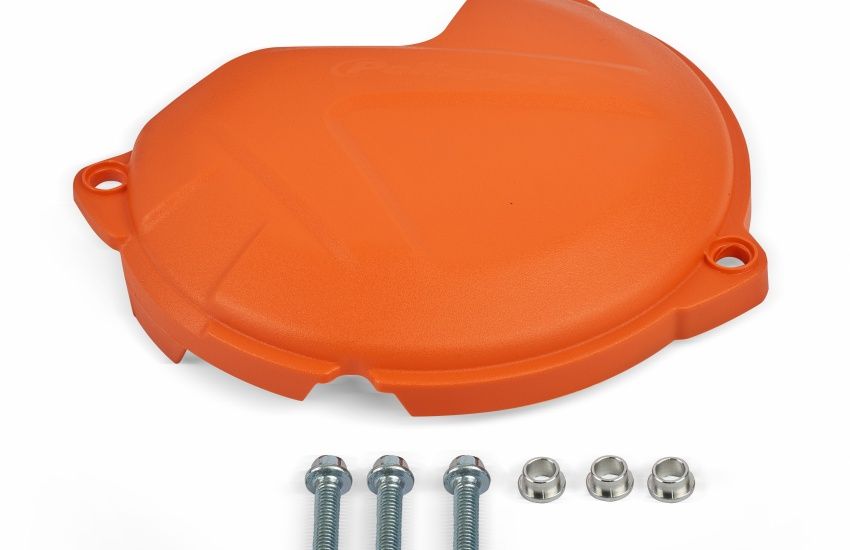 POLISPORT CLUTCH COVER PROTECTOR BLACK | 8463200001