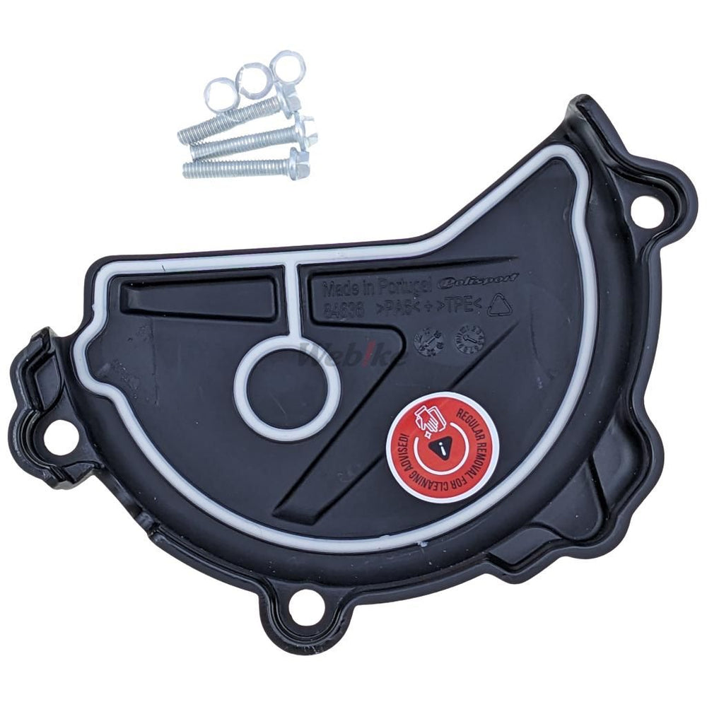 POLISPORT CLUTCH COVER PROTECTOR FOR YAMAHA YZ125 BLACK | 8463600001