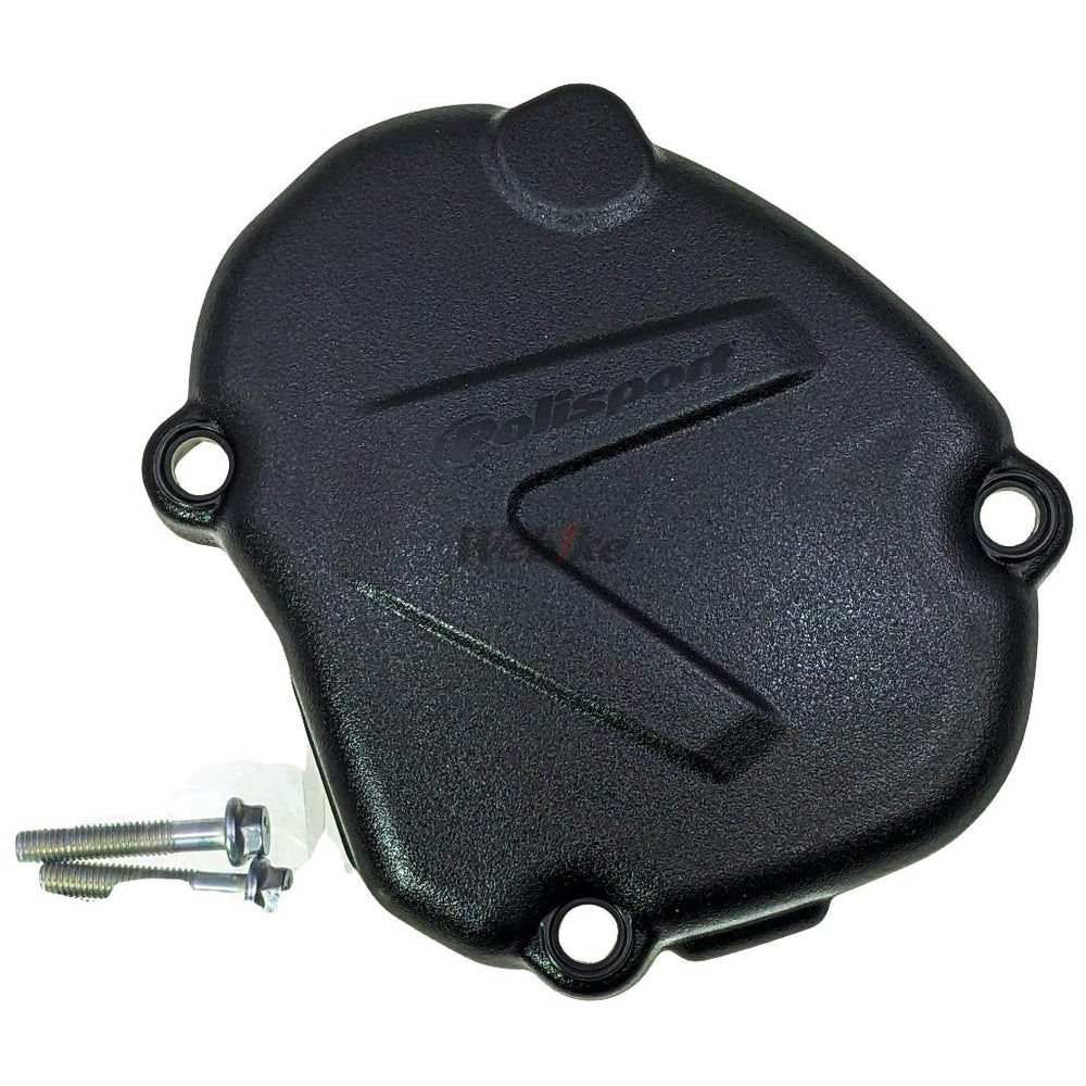 POLISPORT IGNITION COVER PROTECTOR FOR YAMAHA YZ125 BLACK | 8464400001