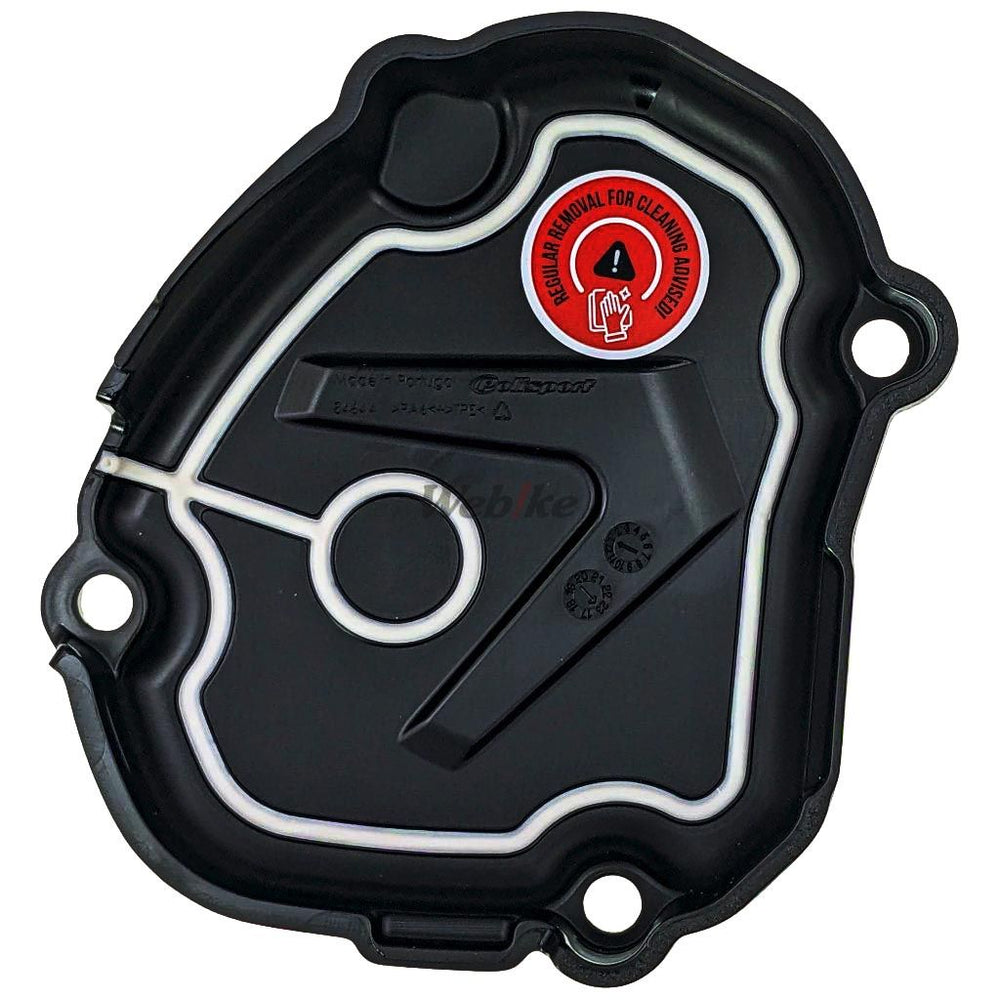 POLISPORT IGNITION COVER PROTECTOR FOR YAMAHA YZ125 BLACK | 8464400001