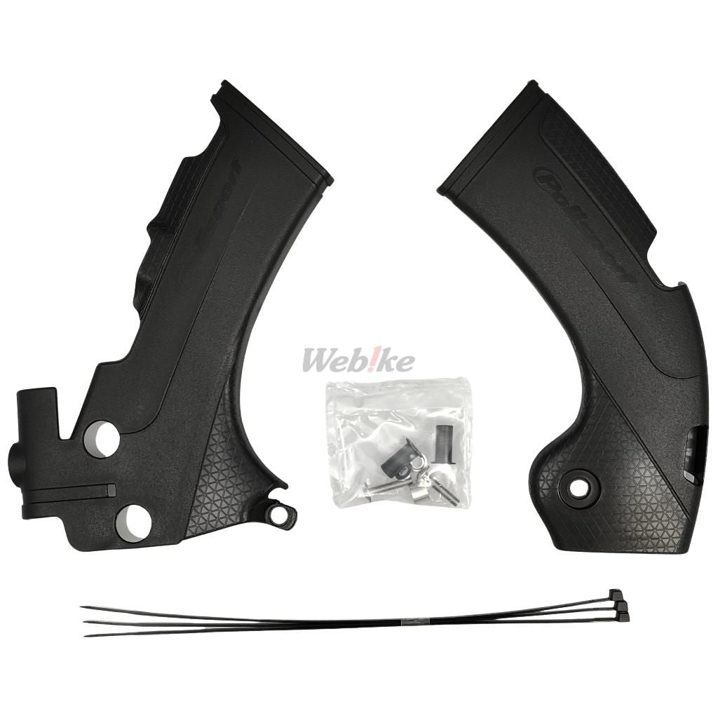 POLISPORT Polisport FRAME GUARD YZF250/450 BLACK | 8466200001