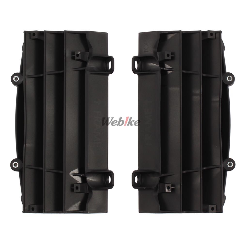 POLISPORT RADIATOR GUARDS BLACK | 8466800002