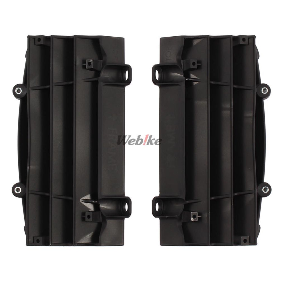 POLISPORT RADIATOR GUARDS BLACK | 8466800002
