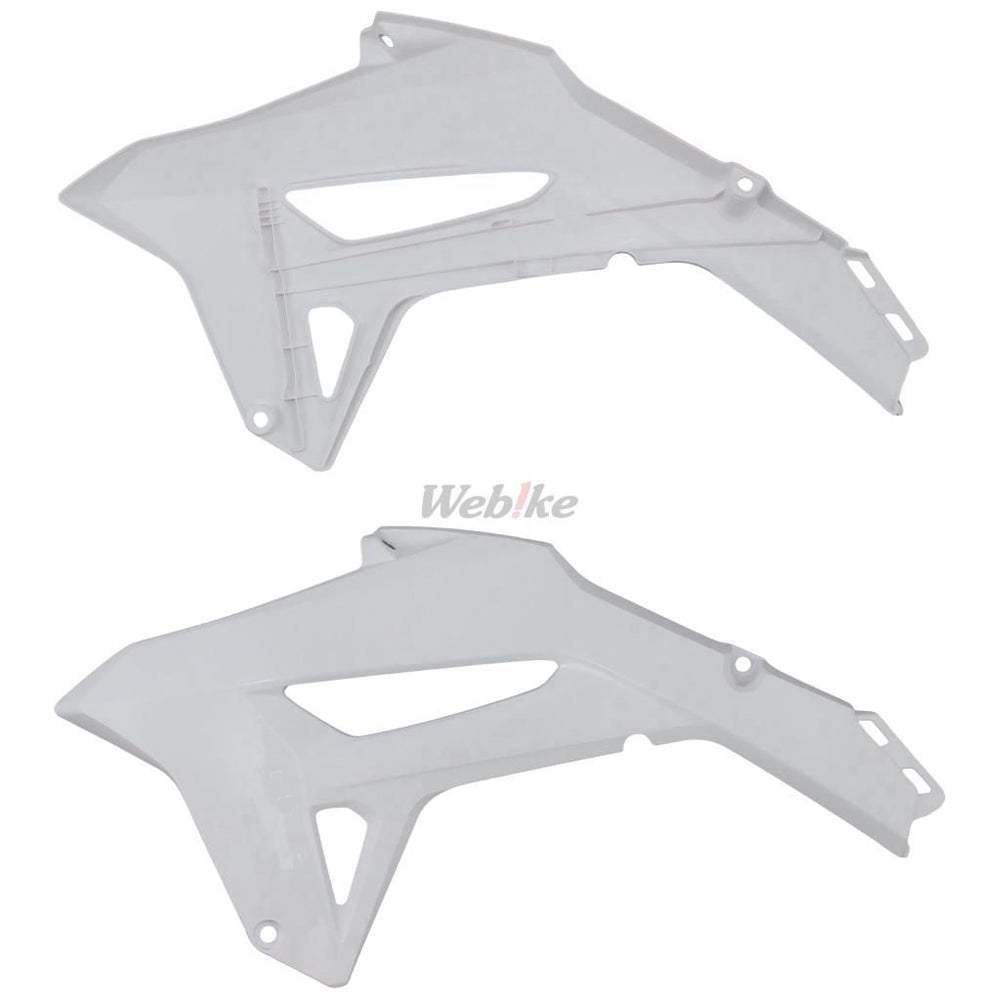 POLISPORT RADIATOR COVER CRF450 21- WHITE | 8474900002