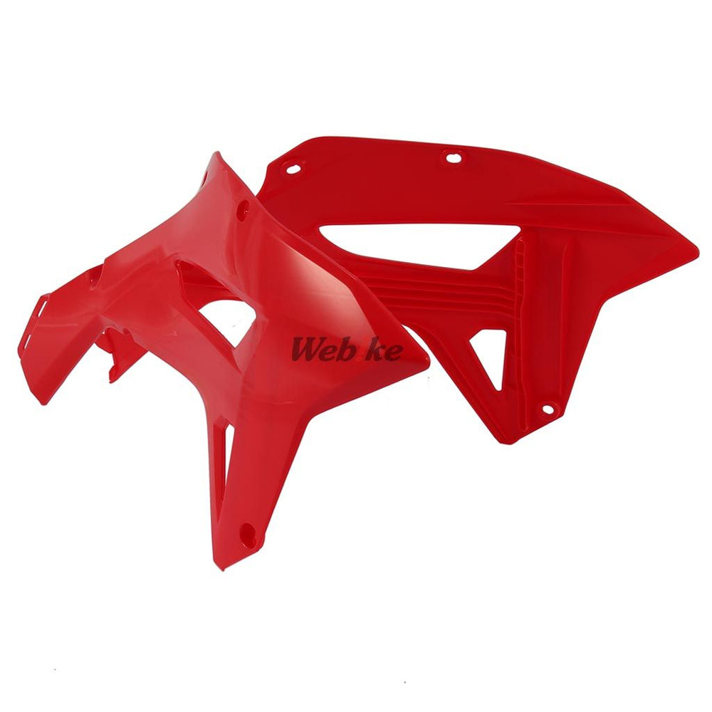 RADIATOR SCOOPS, RED