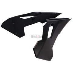 RADIATOR SCOOPS, BLACK