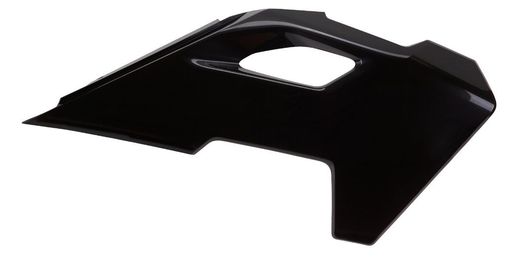 RADIATOR SCOOPS, BLACK