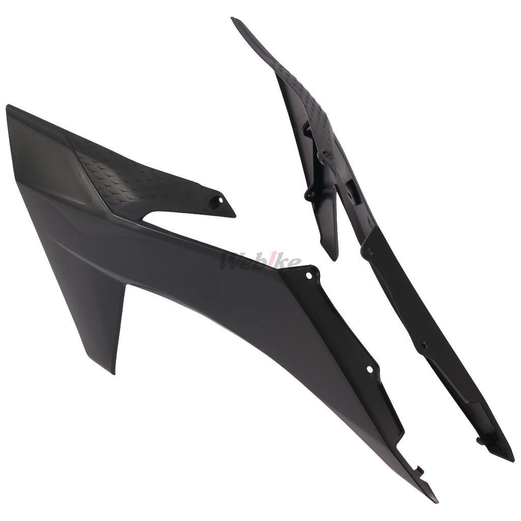 RADIATOR SCOOPS, BLACK