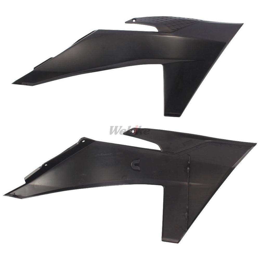 RADIATOR SCOOPS, BLACK