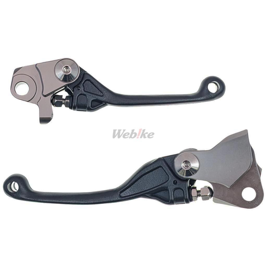 POLISPORT PIVOT LVR SET YZ/YZF Black | 8487200028