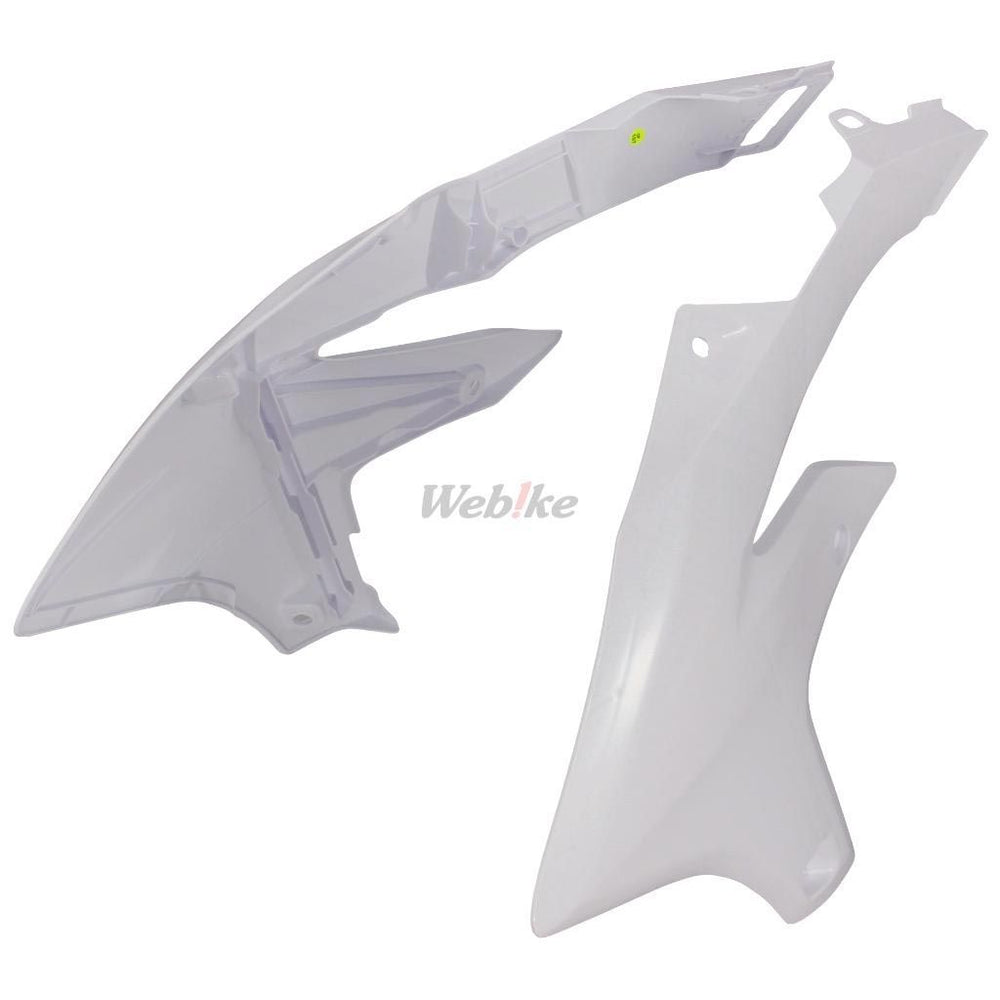 RADIATOR SCOOPS, WHITE
