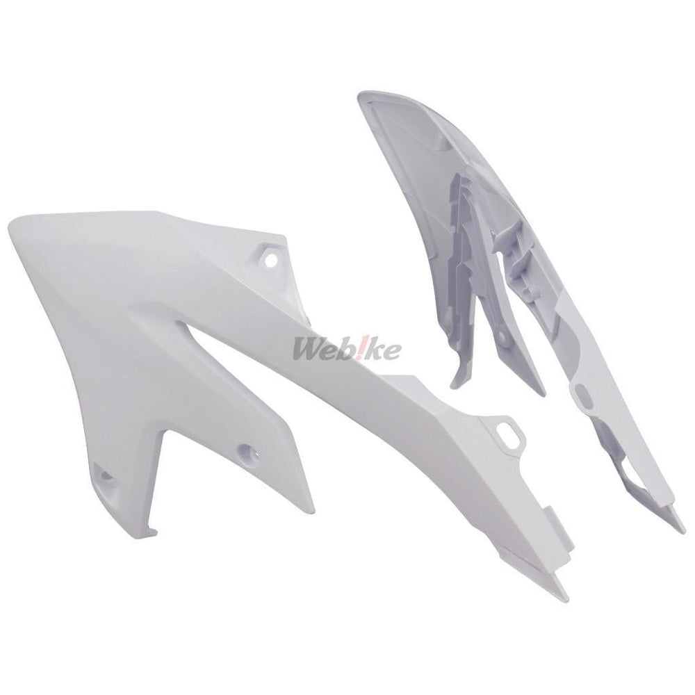 RADIATOR SCOOPS, WHITE