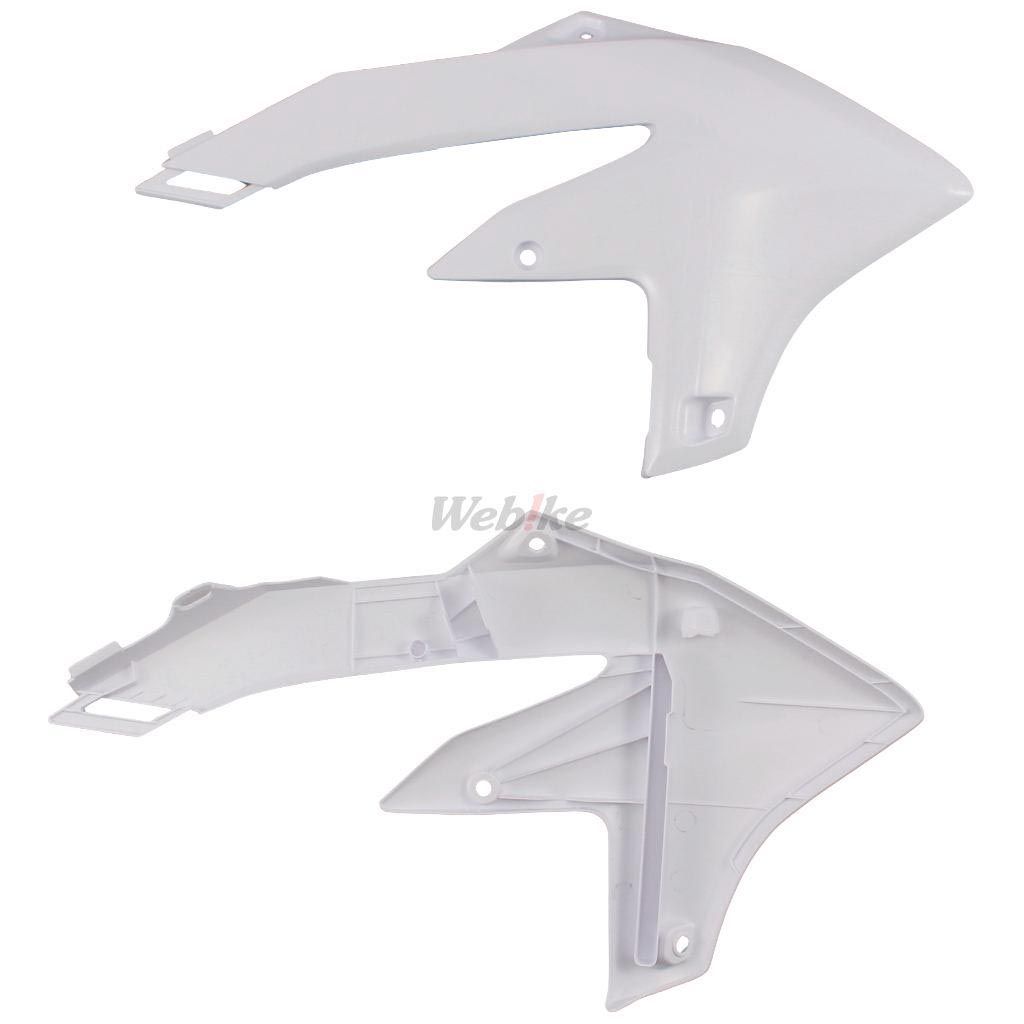 RADIATOR SCOOPS, WHITE