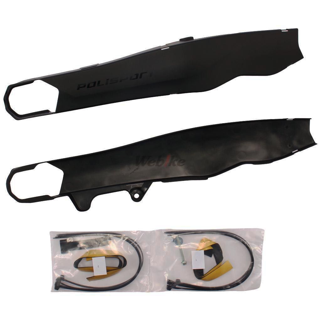 SWINGARM PROTECTOR EVO, BLACK