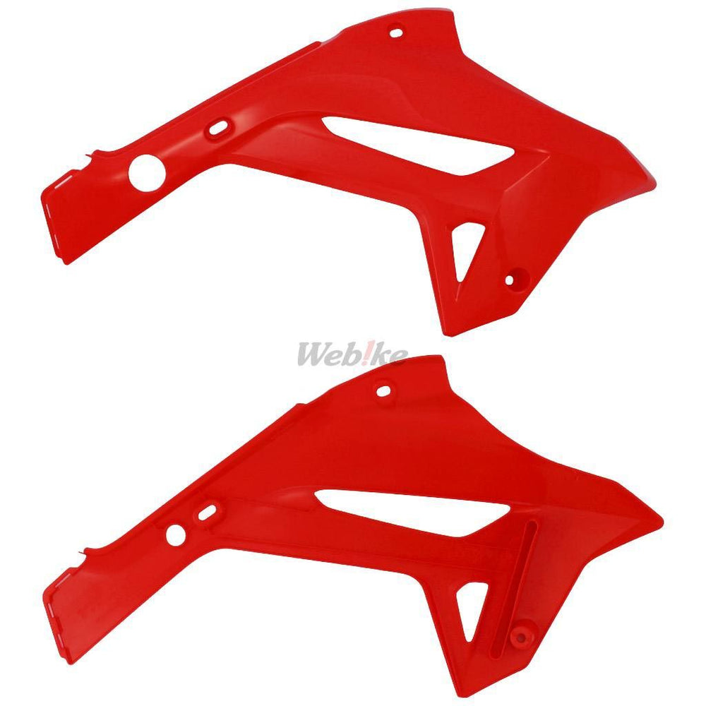 RADIATOR SCOOPS, RED