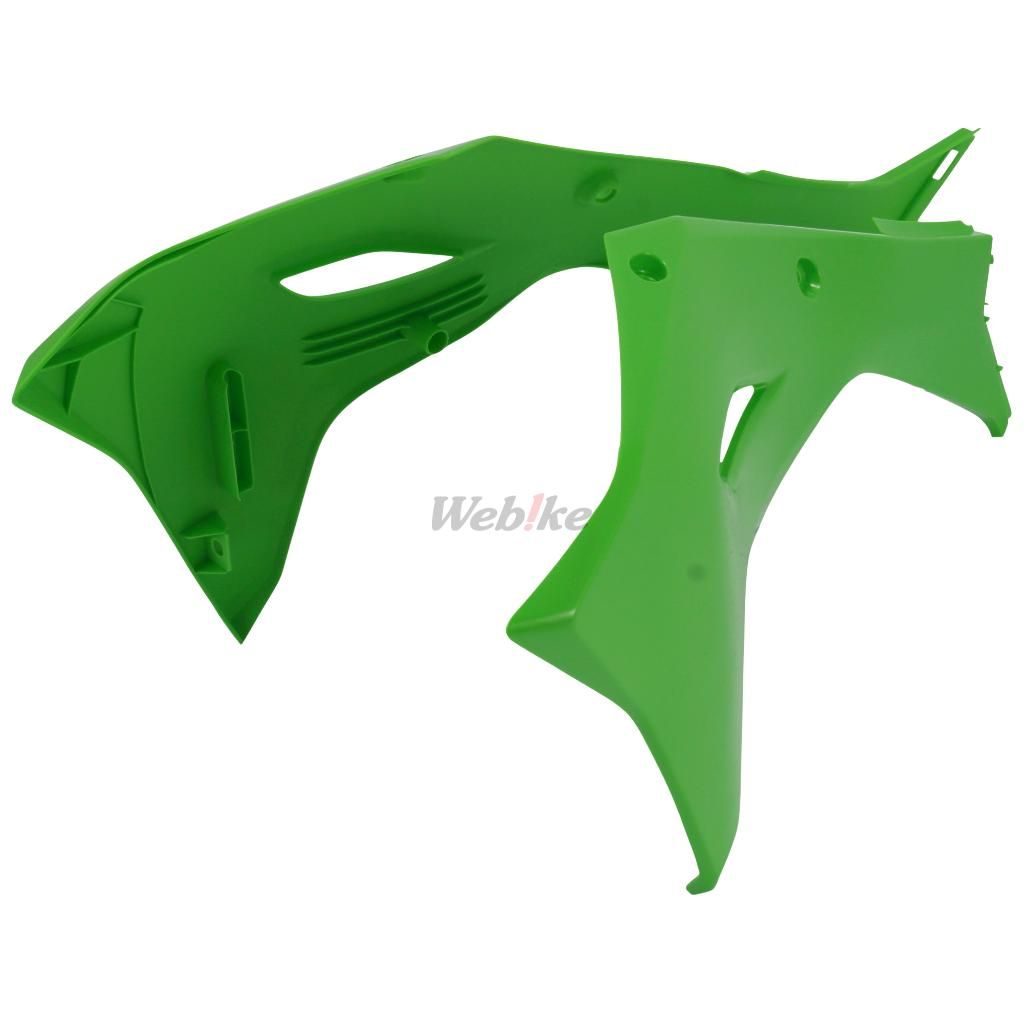 RADIATOR SCOOPS, GREEN 05