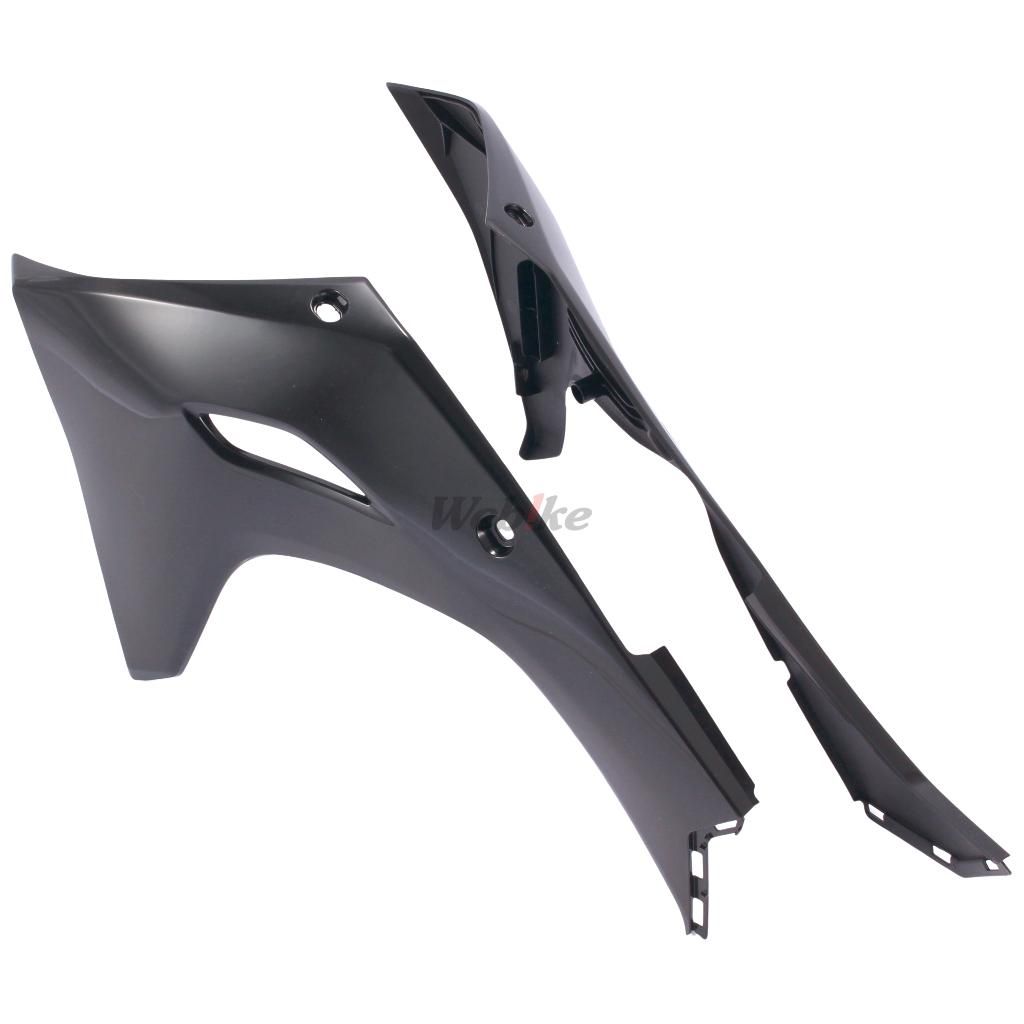 RADIATOR SCOOPS, BLACK