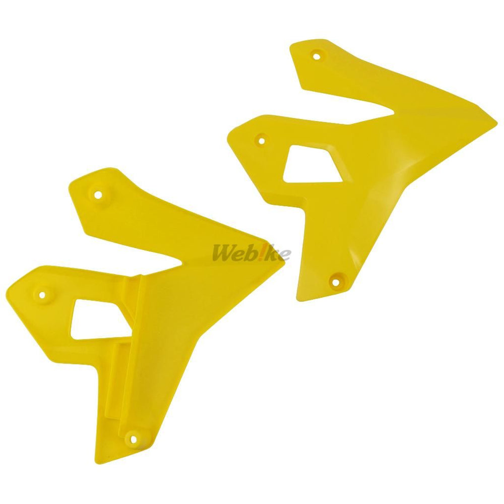 RADIATOR SCOOPS, YELLOW