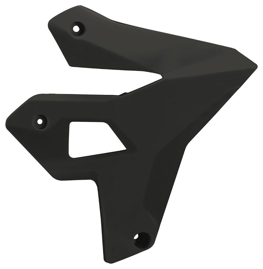 RADIATOR SCOOPS, BLACK
